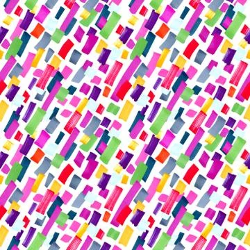 Festive seamless pattern with diagonal stripes. イラスト素材