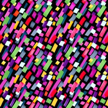 Festive seamless pattern with diagonal stripes. Stockillustratie