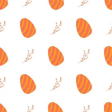 Festive seamless pattern. Stock Illustration