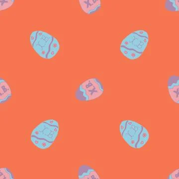 Festive seamless pattern. Stock Illustration