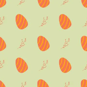 Festive seamless pattern. Stock Illustration