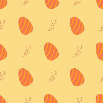 Festive seamless pattern. Stock Illustration