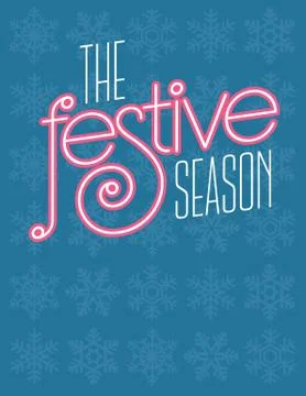 Festive Season Vector Design Stock Illustration
