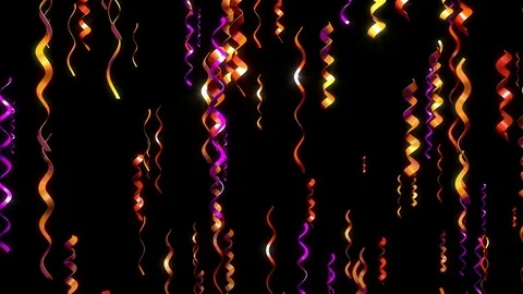 Festive Serpentine Stock Footage 70820654