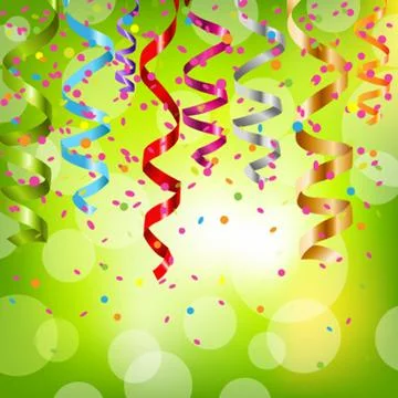 Festive serpentine Illustrazione stock