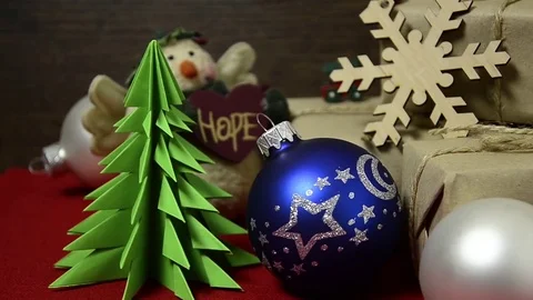 Festive set of objects for a warm evening with family and friends 動画素材 69897436