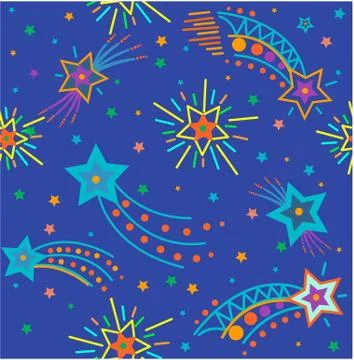 Festive sky  background Stock Illustration