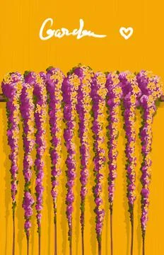 Festive spring or summer banner Stock Illustration