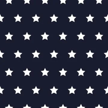 Festive stars seamless pattern vector background Illustrazione stock
