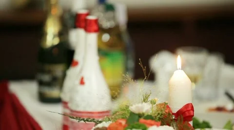 Festive Table Video stock 51537733