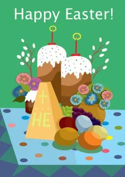 Festive table Stock Illustration