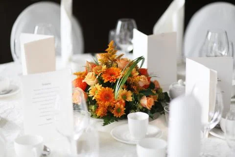 Festive Table Setting Stock Photos