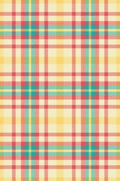 Festive textile fabric vector, decorative pattern check tartan. Open textur.. Stock Illustration