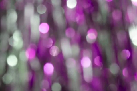 Festive tinsel background Stock Photos