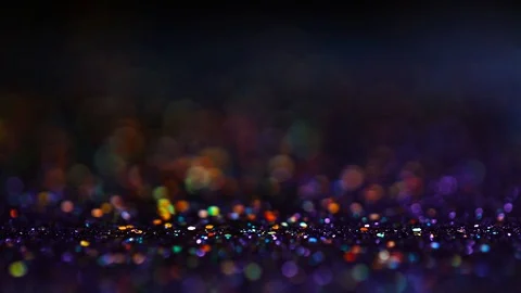 Festive twinkle glitters background video. Abstract glowing backdrop with Stock Footage 129167353