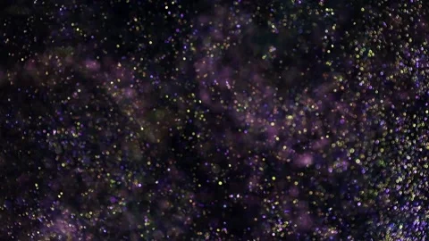 Festive twinkle glitters background video. Abstract sparkle backdrop with Stock Footage 145477634