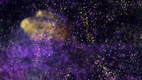 Festive twinkle glitters background video. Abstract glowing backdrop with Stock Footage 146803658