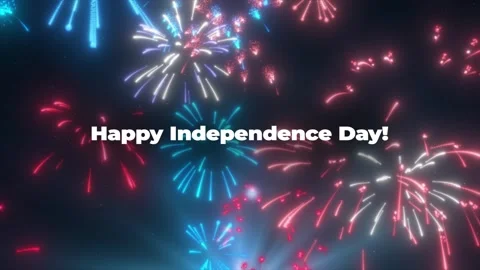 Festive-USA-Fireworks Stock Footage 277464546