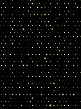 Festive vector background with gold glitter and confetti for christmas Illustrazione stock