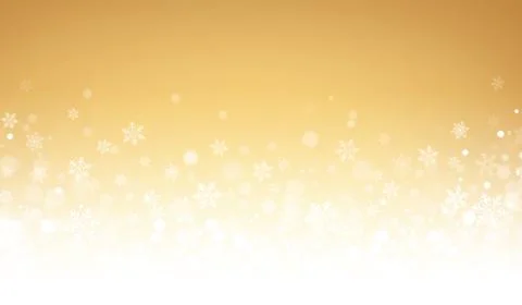 Festive winter gold background Stock Illustration