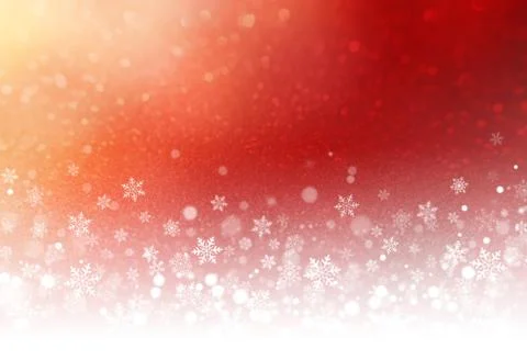 Festive winter red background Stock Illustration