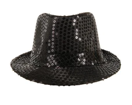 Festively black hat Stock Photos
