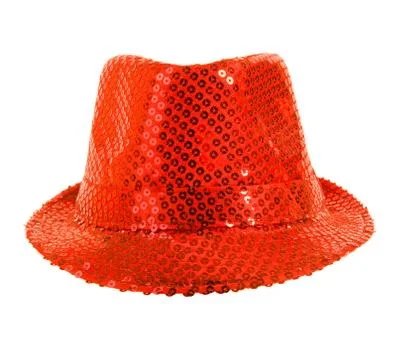 Festively red hat Stock Photos