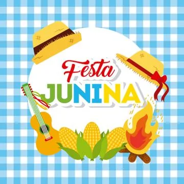 Festivity june illustration Stock Illustration
