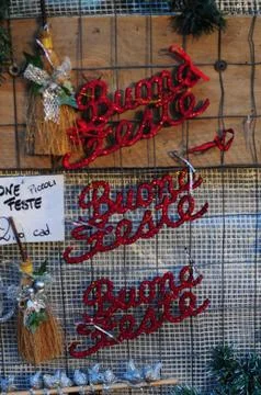 Festoons of Christmas Stock Photos