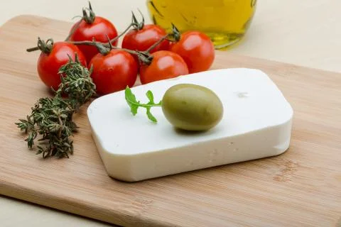 Feta cheese Stock Photos
