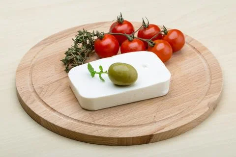 Feta cheese Stock Photos