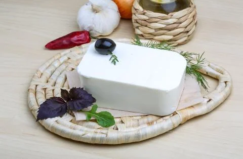 Feta cheese Stock Photos