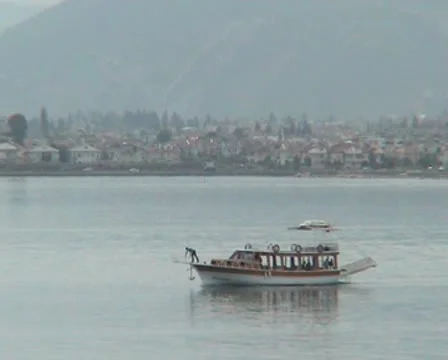 Fethie boat 8 Stock Footage 8956794
