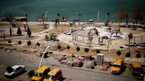 Fethiye Cafe Park Teras View Stock Footage 85423695