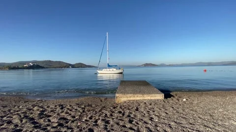 Fethiye Calis Beach Early  Video stock 220492559