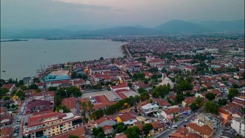 Fethiye hyperlapse 02 Stock Footage 245571959