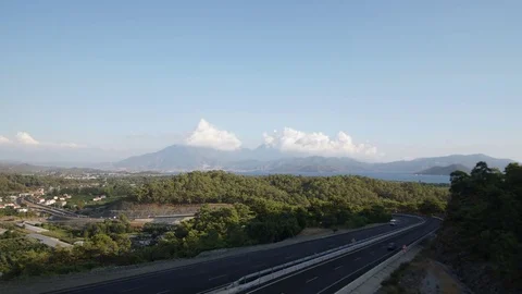 Fethiye Turkey Highway Stock Footage 73067935