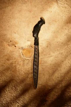 Fetish stuff in the sand Stock Photos