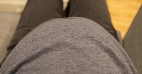 Fetus Movements in Pregnant Belly 4K | Stock Video | Pond5