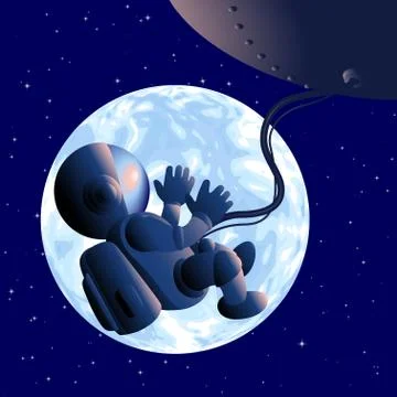 Fetus the universe Иллюстрация