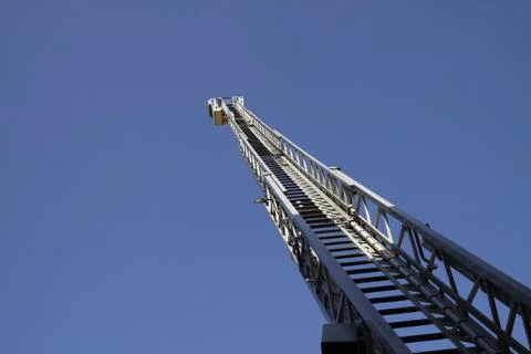 Feuerwehrleiter Foto stock
