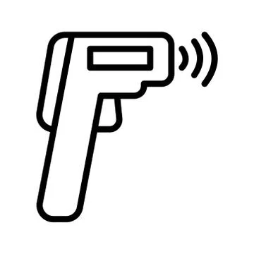 Fever, temperature, thermometer icon Stock Illustration