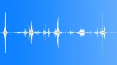 Few banknotes counting when payingSound Effect