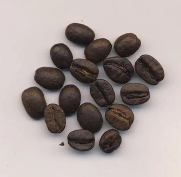 A Few Coffee Beans Stock Photos