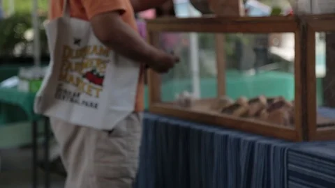 Few consumers Video stock 105420753