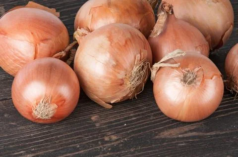 Few different onions Stock Photos