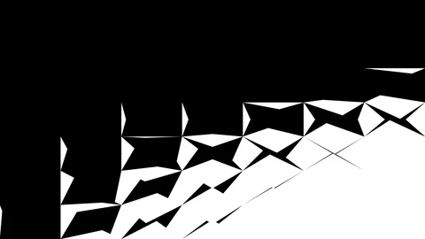 A few transitions masks pack. Different shapes Video stock 121851177