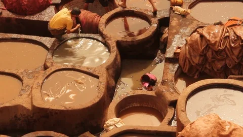 Fex Tannery Working Men III 動画素材 93043096