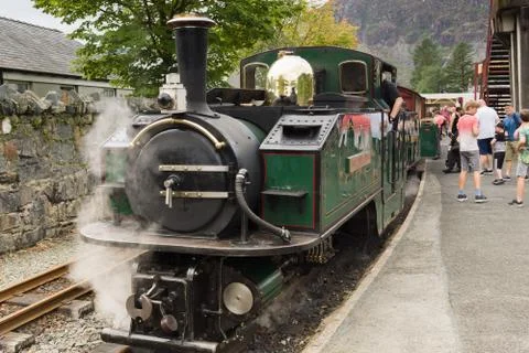 Ffestiniog Railway Engine Stock Photos