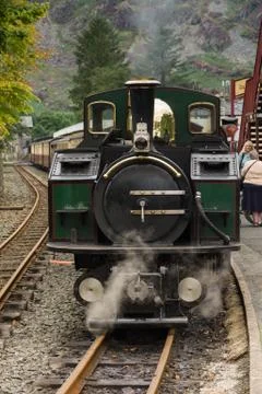 Ffestiniog Railway Engine Stock Photos